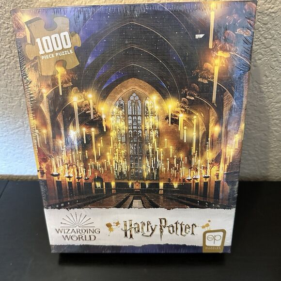 USAopoly Harry Potter Great Hall 1000 Piece Puzzle NEW - Picture 1 of 3